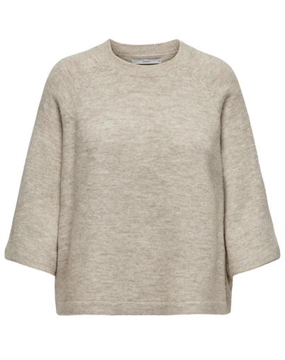 Only - Simoni 3/4 Strik - Pumice Stone 